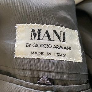 Mani by Giorgio Armani Blazer